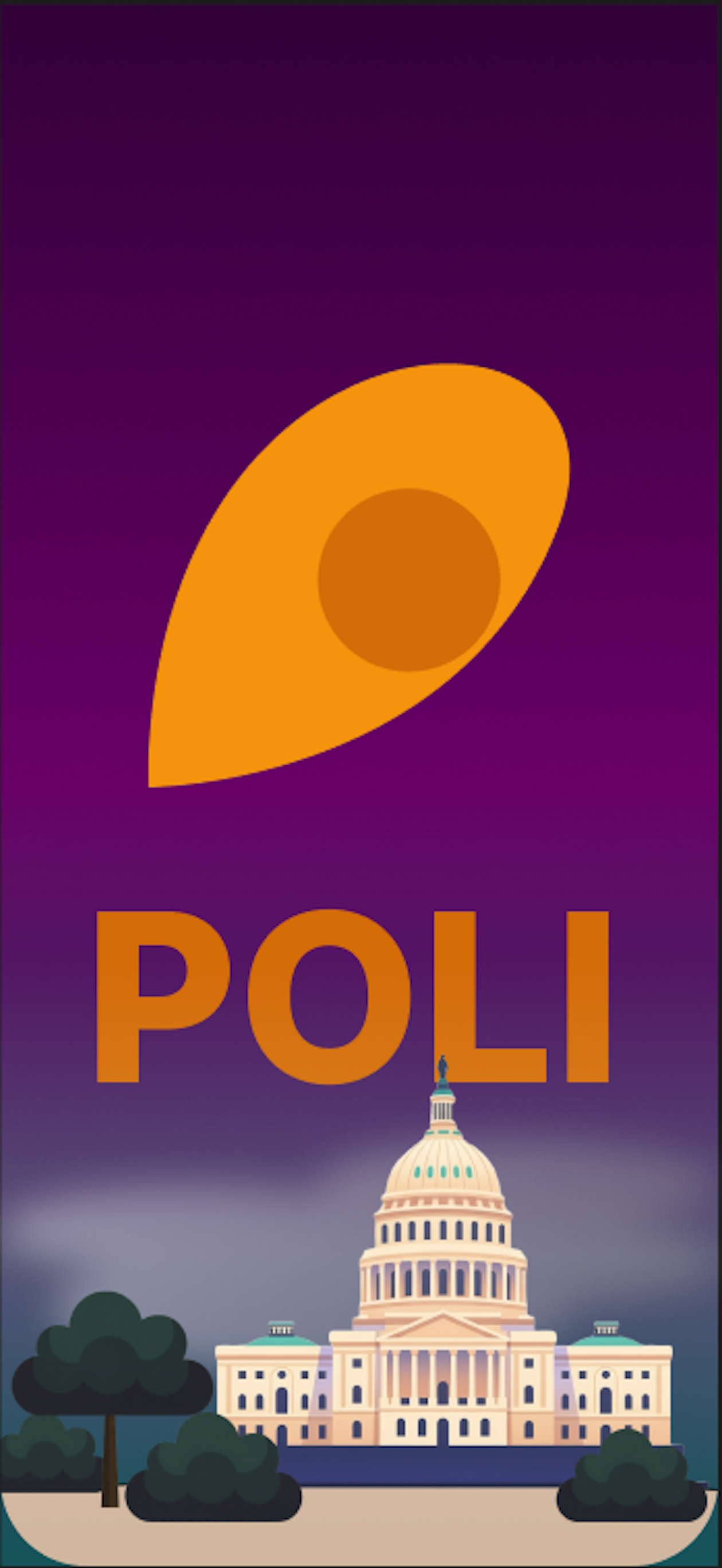 Poli app splash screen